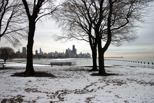 Hvordan overleve en chicago vinter. Beskytte overkroppen.