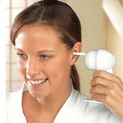 Hvordan rense ørene. Pass på at du ikke har en ørebetennelse eller en perforert trommehinne.