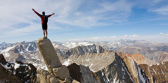 Hvordan å klatre et fjell. Vurdere din mentale styrke.